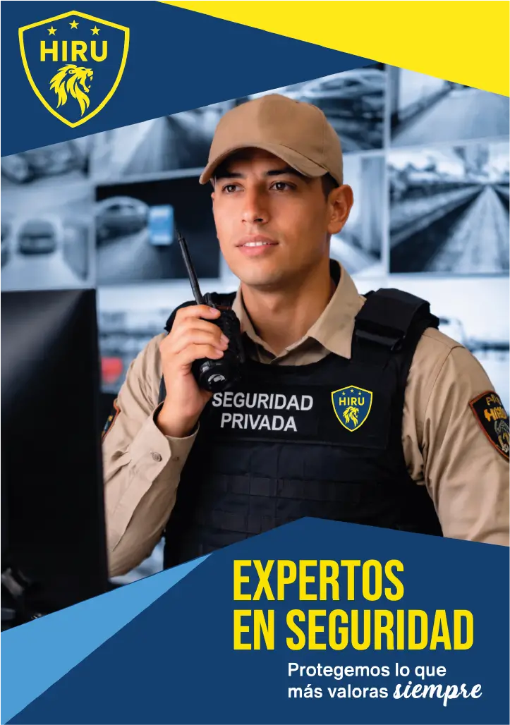 diseño grafico , brochure servicio de seguridad guayaquil
